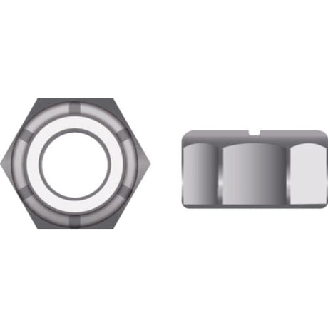 Seachoice Qualifies for Free Shipping Seachoice 1/4-28 Nylon Insert Lock Nut 100-pk #01738