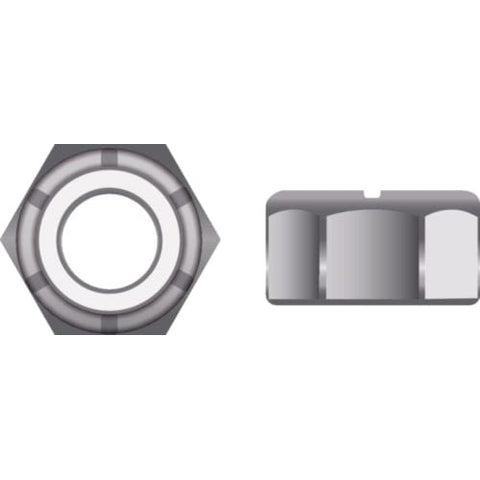 Seachoice Qualifies for Free Shipping Seachoice 1/4-28 Nylon Insert Lock Nut 100-pk #01738