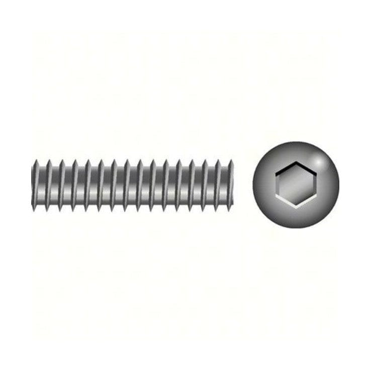 Seachoice Qualifies for Free Shipping Seachoice 1/4-28 x 1/4" Socket Set Screw SS 100-pk #01117