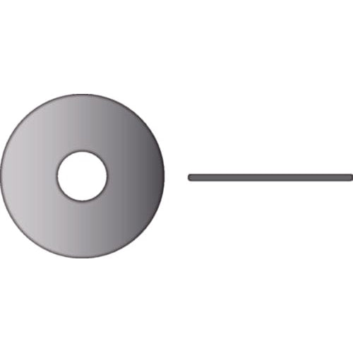 Seachoice Qualifies for Free Shipping Seachoice 1/4" Fender Washer 1" OD x .062" 100-pk #01697