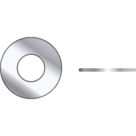 Seachoice Qualifies for Free Shipping Seachoice 1/4" Flat Washer Chrome 50-pk #01779