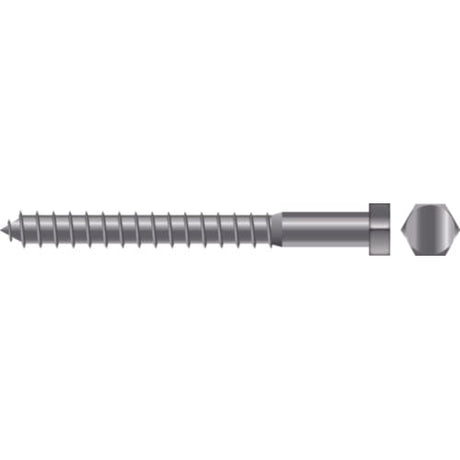 Seachoice Qualifies for Free Shipping Seachoice 1/4" x 1-1/2" Lag Screw 2-pk #59731