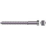 Seachoice Qualifies for Free Shipping Seachoice 1/4" x 3-1/2" Lag Screw SS 10-pk #00168