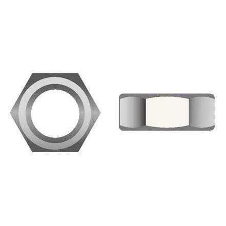 Seachoice Qualifies for Free Shipping Seachoice 1-8 Finished Hex Nut 316 1-pk #01677