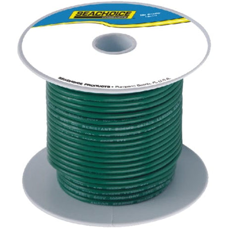 Seachoice Qualifies for Free Shipping Seachoice 10 AWG Marine Wire Green 100' #63068