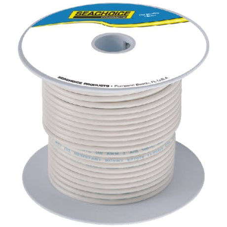 Seachoice Qualifies for Free Shipping Seachoice 10 AWG Marine Wire White 100' #63069