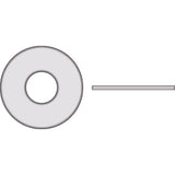 Seachoice Qualifies for Free Shipping Seachoice #10 Flat Washer 10-pk Nylon #59509