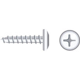 Seachoice Qualifies for Free Shipping Seachoice #10 x 1" Pan Sheet Metal Screw Chrome 50-pk #01767