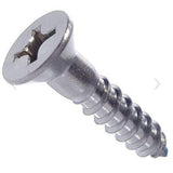 Seachoice Qualifies for Free Shipping Seachoice #10 x 1" Phillips Flat Wood Screw SS 100-pk #01048