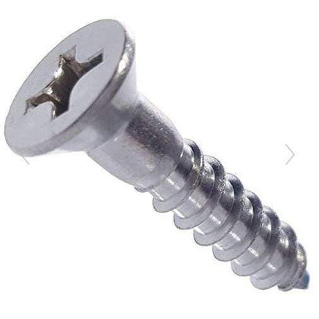 Seachoice Qualifies for Free Shipping Seachoice #10 x 1" Phillips Flat Wood Screw SS 100-pk #01048