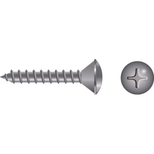 Seachoice Qualifies for Free Shipping Seachoice #10 x 1" Phillips Oval Tapping Screw 10-pk #59609