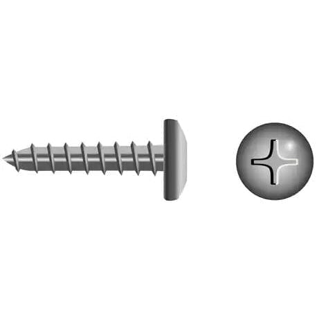 Seachoice Qualifies for Free Shipping Seachoice #10 x 1" Phillips Pan Tapping Screw 10-pk #59569
