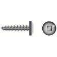 Seachoice Qualifies for Free Shipping Seachoice #10 x 1" Square Pan Sheet Metal Screw SS 100-pk #01189