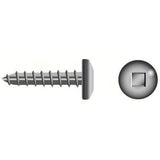 Seachoice Qualifies for Free Shipping Seachoice #10 x 1" Square Pan Sheet Metal Screw SS 100-pk #01189