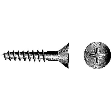 Seachoice Qualifies for Free Shipping Seachoice #10 x 3" Phillips Flat Wood Screw SS 50-pk #01057