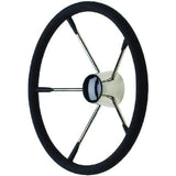 Seachoice Qualifies for Free Shipping Seachoice 15" SS Destroyer Steering Wheel with Foam Grip #28581