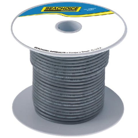 Seachoice Qualifies for Free Shipping Seachoice 16 AWG Marine Wire Gray 100' #63134