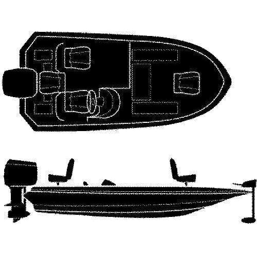 Seachoice Qualifies for Free Shipping Seachoice 20'6 Wide Bass Boat Cover #97621