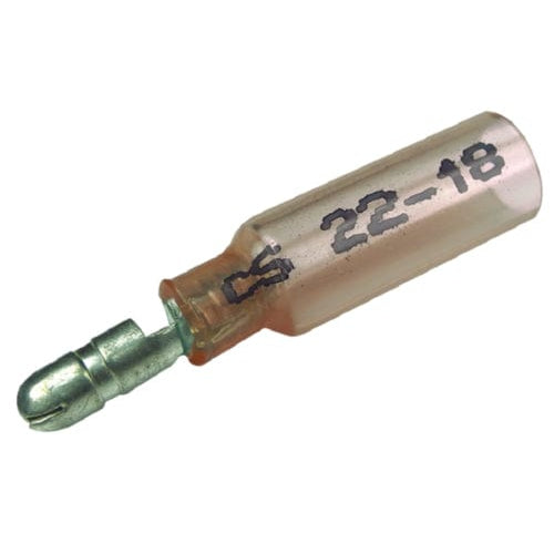 Seachoice Qualifies for Free Shipping Seachoice 22-18 AWG Insulated Heat Shrink Bullet Terminals Male 25-pk #61701