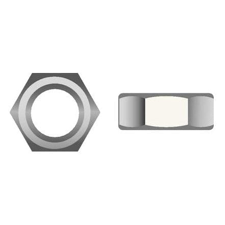 Seachoice Qualifies for Free Shipping Seachoice 3/8-16 Finished Hex Nut 316 100-pk #01669