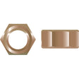 Seachoice Qualifies for Free Shipping Seachoice 3/8-16 Finished Hex Nut Silicon Bronze 100-pk #01383