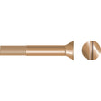Seachoice Qualifies for Free Shipping Seachoice 3/8-16 x 4" Slotted Flat Machine Screw Silicon Bronze 1-pk #01544