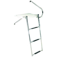 Seachoice Qualifies for Free Shipping Seachoice 3-Step Telescoping Universal Platform Ladder #71361