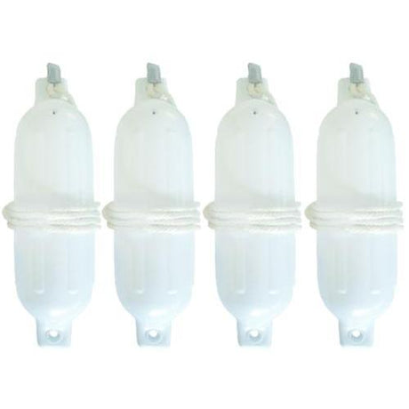 Seachoice Qualifies for Free Shipping Seachoice 4-pk Fender Kit 4.5" x 16" Twin Eye White #79291