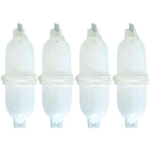 Seachoice Qualifies for Free Shipping Seachoice 4-pk Fender Kit 4.5" x 16" Twin Eye White #79291