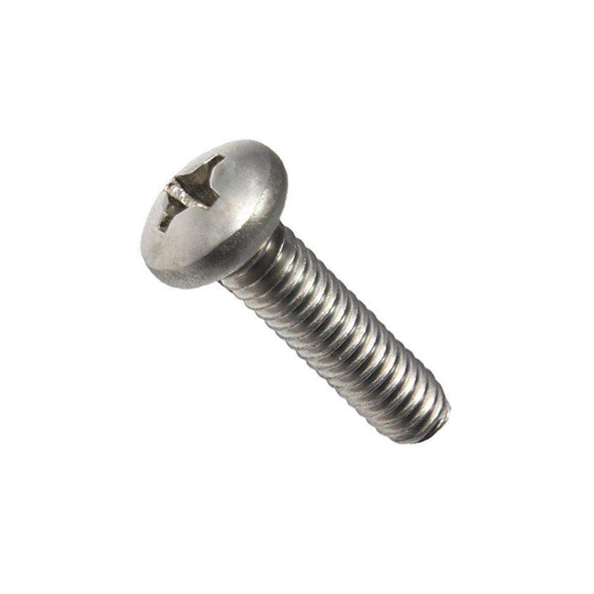 Seachoice Qualifies for Free Shipping Seachoice 6-32 x 1/2" Phillips Pan Machine Screw SS 100-pk #00437