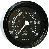 Seachoice Qualifies for Free Shipping Seachoice 60 MPH Speedometer Black/Black #15231