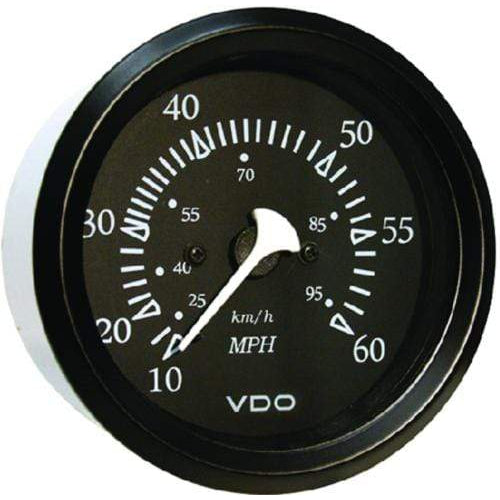 Seachoice Qualifies for Free Shipping Seachoice 60 MPH Speedometer Black/Black #15231