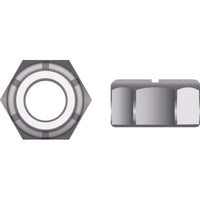 Seachoice Qualifies for Free Shipping Seachoice 7/16-20 Fine Nylon Lock Nut 25-pk #01741