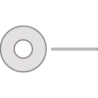 Seachoice Qualifies for Free Shipping Seachoice #8 Flat Washer 10-pk Nylon #59508