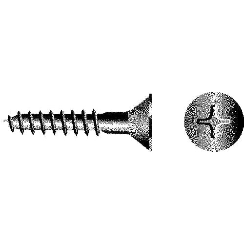 Seachoice Qualifies for Free Shipping Seachoice #8 x 1" Phillips Flat Wood Screw SS 100-pk #01041
