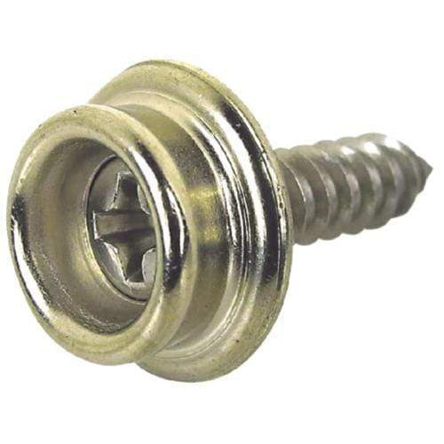 Seachoice Qualifies for Free Shipping Seachoice #8 x 3/8" Button with Tapping Screw SS 40-pk #59397