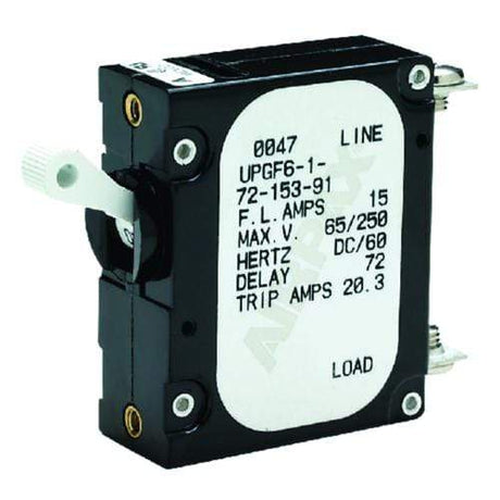Seachoice Qualifies for Free Shipping Seachoice AC/DC Panel Breaker 15a #13121