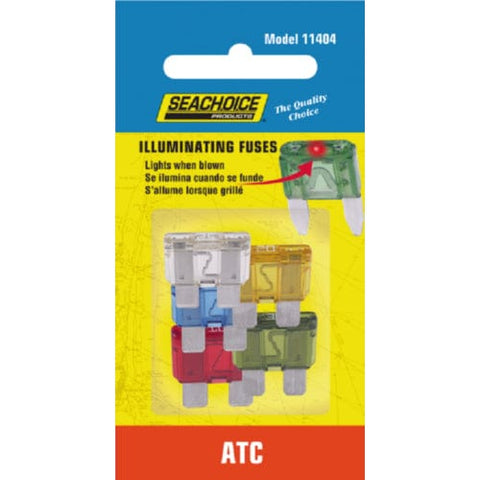 Seachoice Qualifies for Free Shipping Seachoice Assortment ATC Indicating Fuses 5-pk #11404