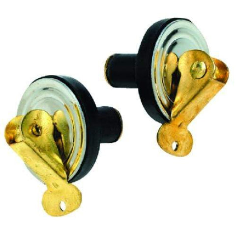 Seachoice Qualifies for Free Shipping Seachoice Baitwell Plug 3/4" Brass 2-pk #18961