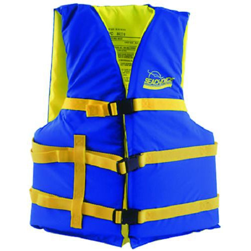 Seachoice Qualifies for Free Shipping Seachoice Blue/Yellow Universal Vest 30-52" #86220