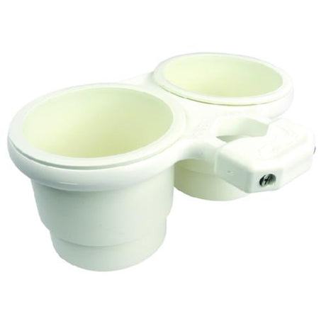 Seachoice Qualifies for Free Shipping Seachoice Clamp-On Dual Cup Holder 3/4" to 1-1/4" #79514