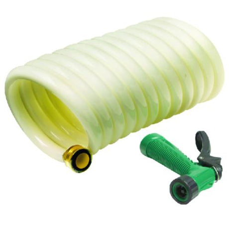 Seachoice Qualifies for Free Shipping Seachoice Coil Hose with Sprayer 1/2" x 25' #79691