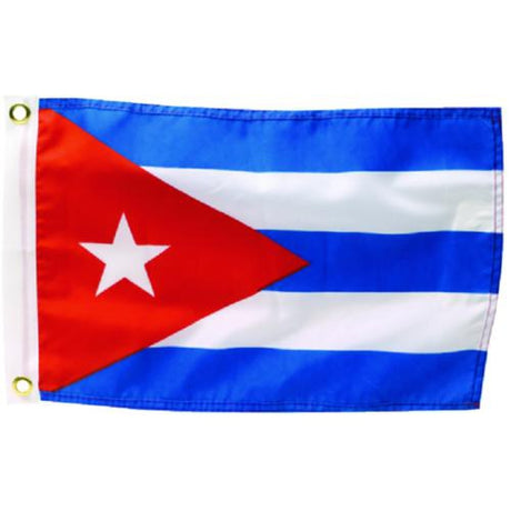 Seachoice Qualifies for Free Shipping Seachoice Cuba Flag 12" x 18" #78291