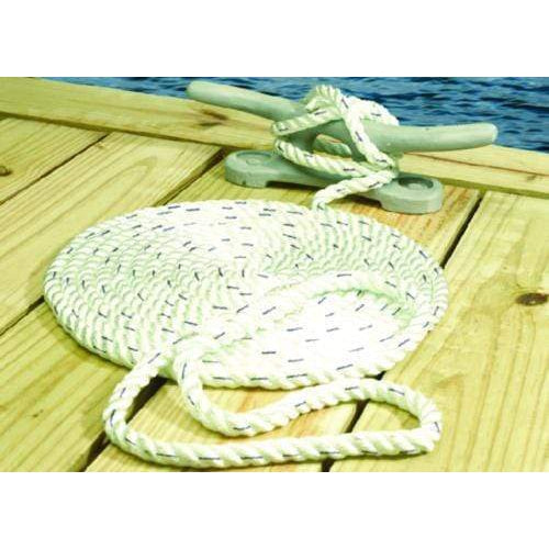 Seachoice Qualifies for Free Shipping Seachoice Dock Line with Tracer 1/2" x 15' #47551