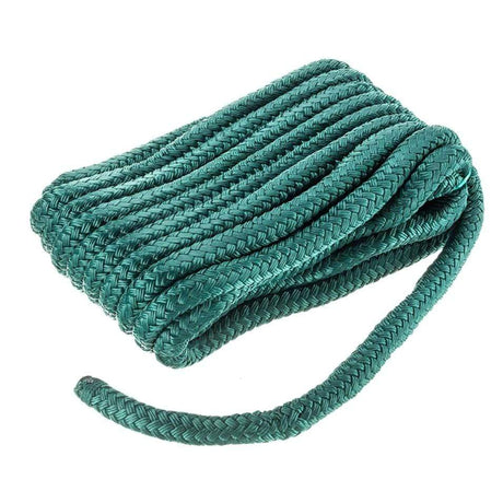 Seachoice Qualifies for Free Shipping Seachoice Double-Braided Dock Line Forest Green 3/8" x 15' #39681