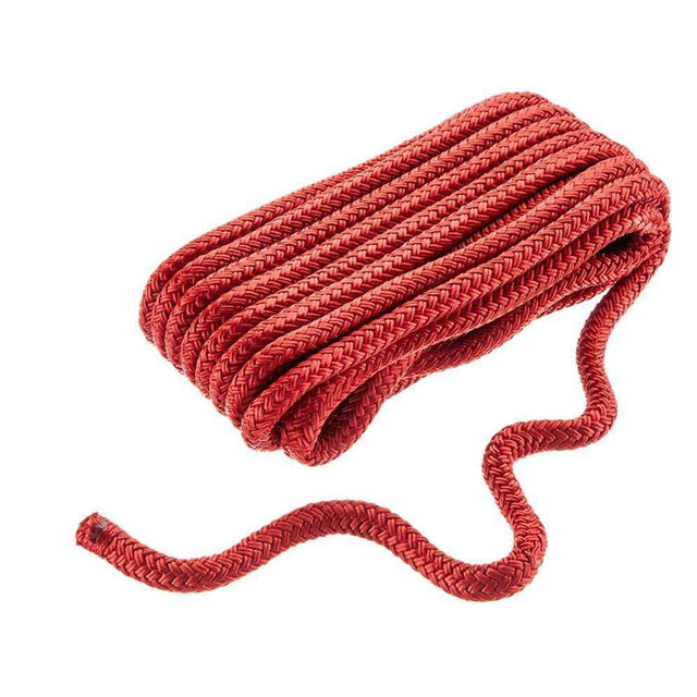 Seachoice Qualifies for Free Shipping Seachoice Double-Braided Dock Line Red 1/2" x 20' #39751