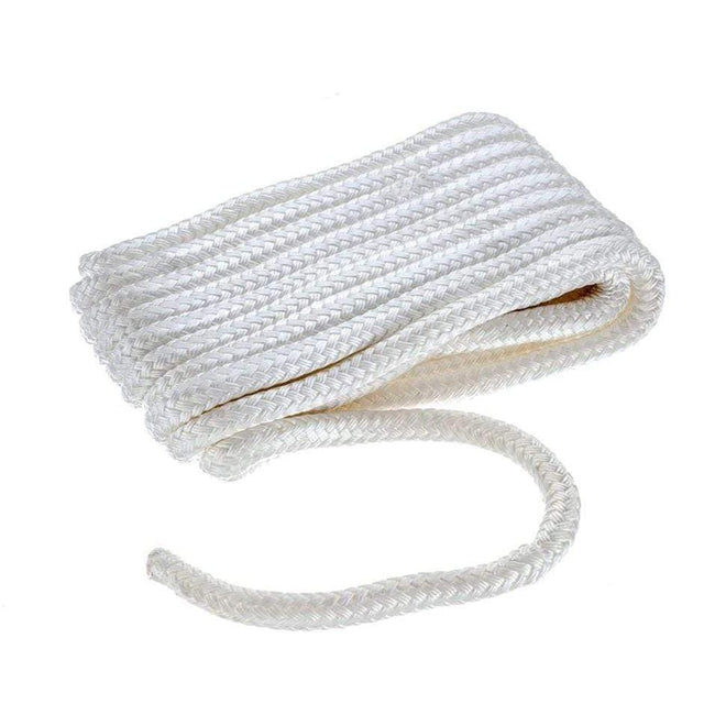 Seachoice Qualifies for Free Shipping Seachoice Double-Braided Dock Line White 3/4" x 50' #47121