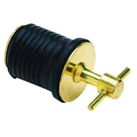 Seachoice Qualifies for Free Shipping Seachoice Drain Plug 1-1/4" Twist Brass #18861