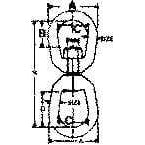 Seachoice Qualifies for Free Shipping Seachoice Eye & Eye Swivel-Hot Dip Galvanized 1/4