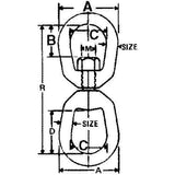 Seachoice Qualifies for Free Shipping Seachoice Eye & Eye Swivel-Hot Dip Galvanized 3/8" #43520